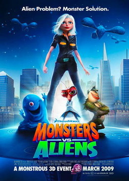 Монстры против пришельцев (Monsters vs Aliens)