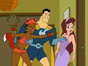 кадр из фильма Сумасшедшие за стеклом (Drawn Together) - 1