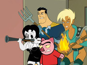 кадр из фильма Сумасшедшие за стеклом (Drawn Together) - 6
