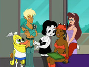 кадр из фильма Сумасшедшие за стеклом (Drawn Together) - 7