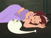 кадр из фильма Сумасшедшие за стеклом (Drawn Together) - 18