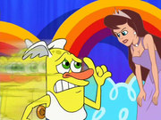 кадр из фильма Сумасшедшие за стеклом (Drawn Together) - 23