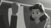кадр из фильма Бумажный роман (Paperman) - 1
