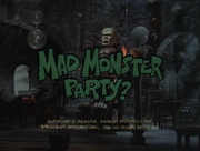 кадр из фильма Сумасшедшая вечеринка чудовищ (Mad Monster Party?) - 1