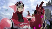 кадр из фильма Тигр и Кролик: Восхождение (Gekijouban Tiger & Bunny: The Rising) - 1