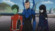 кадр из фильма Лига Справедливости против Юных Титанов (Justice League vs. Teen Titans) - 5