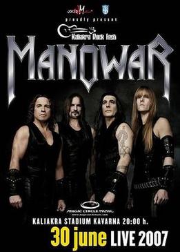 Manowar - Live In Kavarna