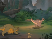 кадр из фильма Земля до начала времен 2: Приключения в великой долине (The Land Before Time 2: The Great Valley Adventure) - 1