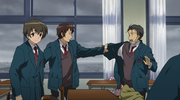 кадр из фильма Исчезновение Харухи Судзумии (Suzumiya Haruhi no shôshitsu) - 5