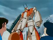 кадр из фильма Гиперпространственная крепость Макросс (Chôjikû yôsai Macross) - 4