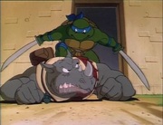 кадр из фильма Черепашки мутанты ниндзя (Teenage Mutant Ninja Turtles) - 7