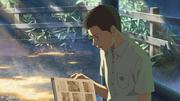 кадр из фильма Сад изящных слов (Koto no ha no niwa) - 20