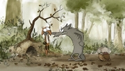 кадр из фильма Большой злой лис и другие сказки (Le grand méchant renard et autres contes...) - 5